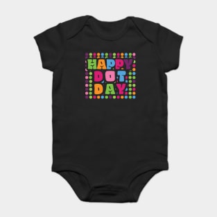 Happy International Dot Day 2023 September 15th Polka Dot Baby Bodysuit